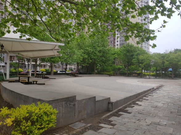 万年花城五期实景图
