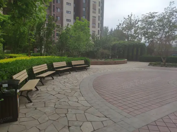 万年花城五期实景图