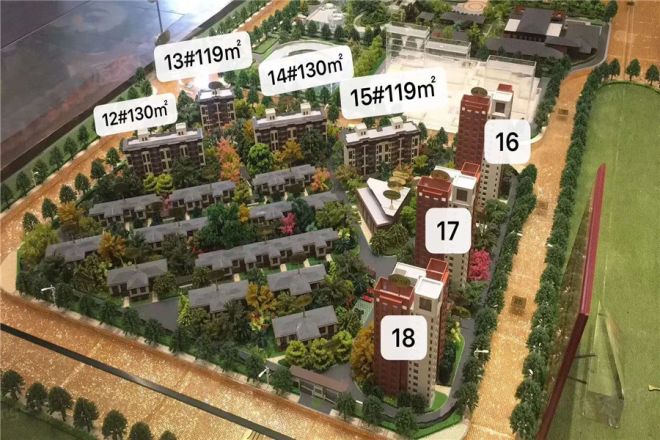 中福朗诗翠微澜阁实景图