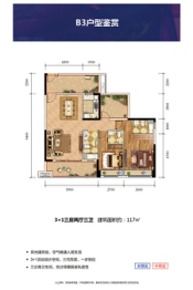 翁源名门世家3室2厅1厨3卫建面117.00㎡