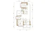 7栋1单元02/2单元01户型