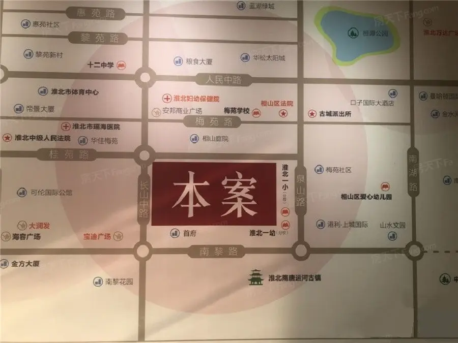 金域香苑交通图