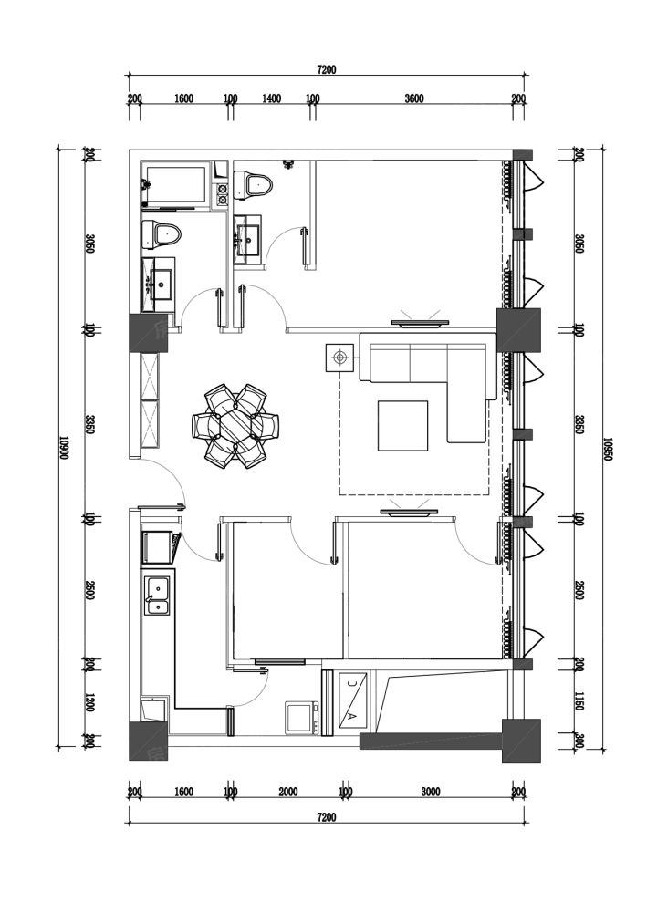 户型图2/2