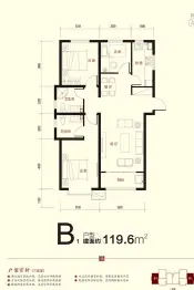 台商·书语郡3室2厅1厨2卫建面119.00㎡