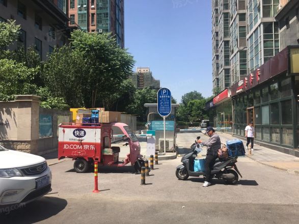 丽舍公寓商住楼实景图