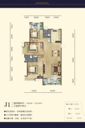 钟祥南湖国际公馆3室2厅1厨2卫建面126.66㎡