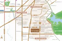 中海閲麓山区位图