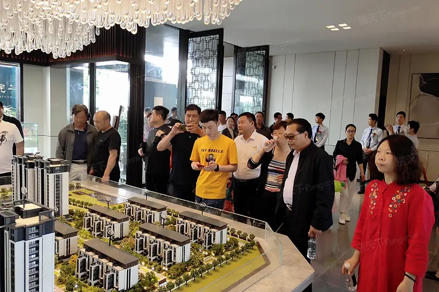 示范区·总部经济港实景图