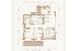 大都保峰玖著3室2厅1厨2卫建面108.00㎡