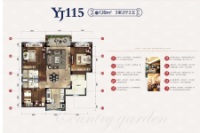 碧桂园·玖珑湾YJ115户型