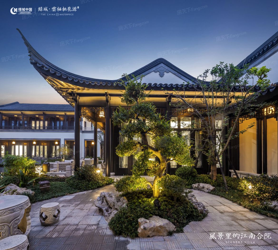 绿城雲栖桃花源图片_样板间图_位置图_装修效果图-杭州房天下