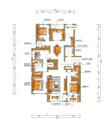 保利·和光逸境4室2厅1厨3卫建面187.00㎡