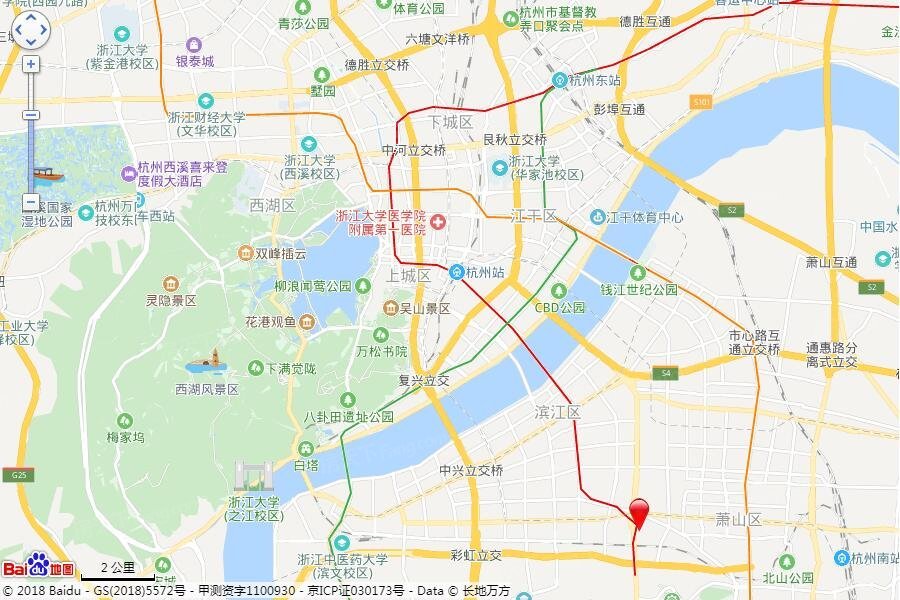 时代滨江悦交通图