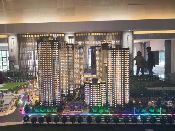 兰高金都城实景图