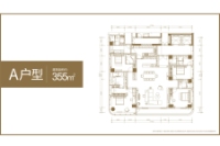 建面355平A户型