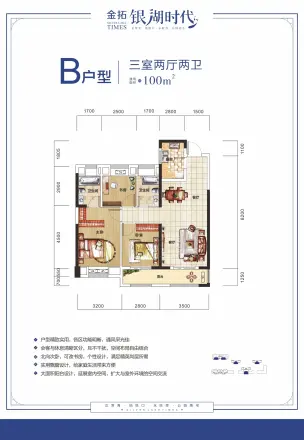 金拓·银湖时代户型图