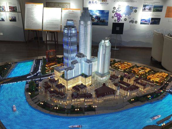 招商津湾天玺实景图