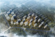 中国铁建·西山国际城鸟瞰图