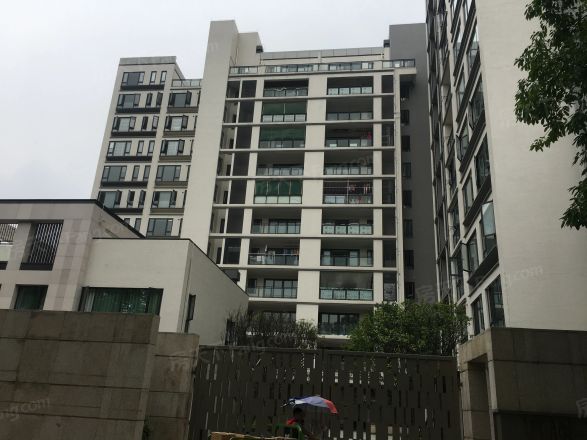 万科湖岸实景图