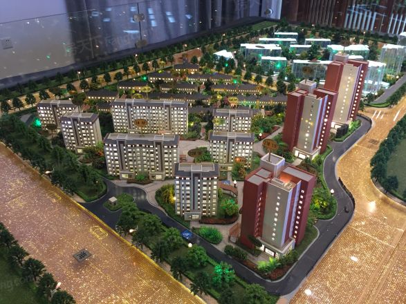 中福朗诗翠微澜阁实景图