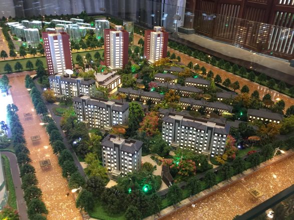 中福朗诗翠微澜阁实景图