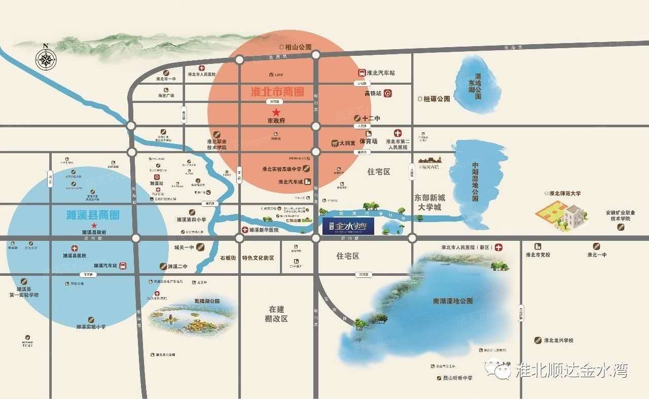 顺达金水湾交通图