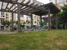 前滩杨思,毛坯房,板式户型,买一得二,顶上带弧形窗