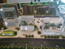 虹桥国展旁,2号地铁,景观花园前后无遮挡