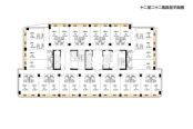 12-22层偶数层平面图