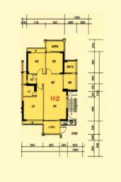 君庭明珠雅苑3室2厅1厨2卫建面117.00㎡