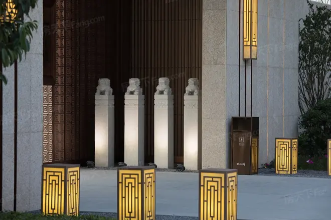 首创西江阅实景图