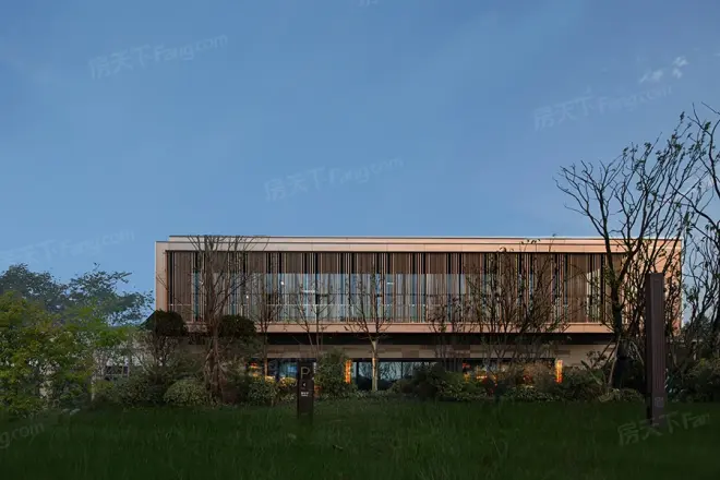 首创西江阅实景图