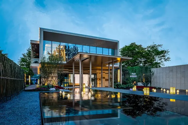 首创西江阅实景图