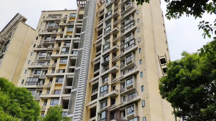 彩叠园1A期实景图