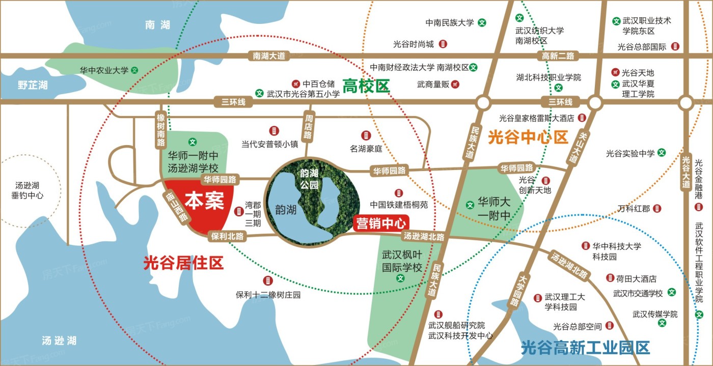 湾郡北岸公馆交通图