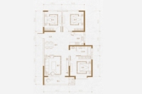 中建府约125平方米户型