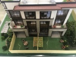 户型模型一楼庭院