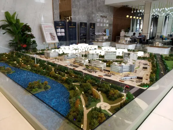 金太阳江安湖1号商住楼实景图