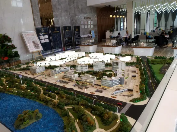 金太阳江安湖1号商住楼实景图