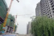 在建高层实景图