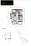 金科·集美御峰建面91平D2户型