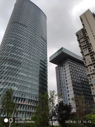 明发新城中心实景图