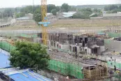 在建楼体实景图