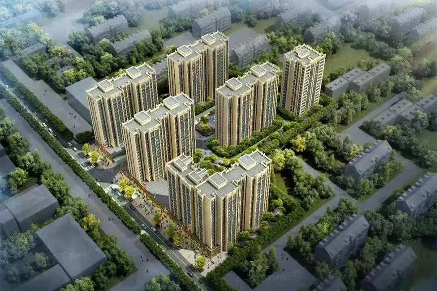 效果图1拖动图片可以查看其它楼栋信息