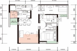 常德奥园誉景湾3室2厅1厨2卫建面104.00㎡