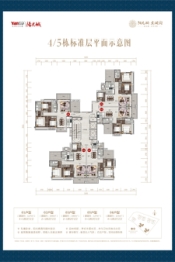 阳光城文澜府3室2厅1厨2卫建面100.00㎡