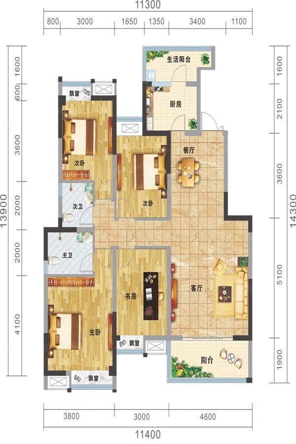 户型图3/3