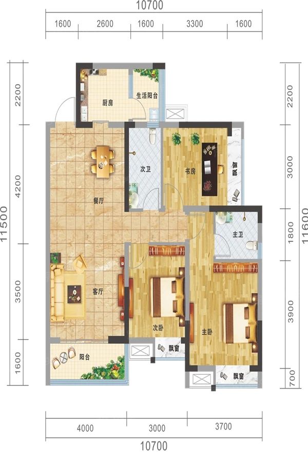 户型图3/3