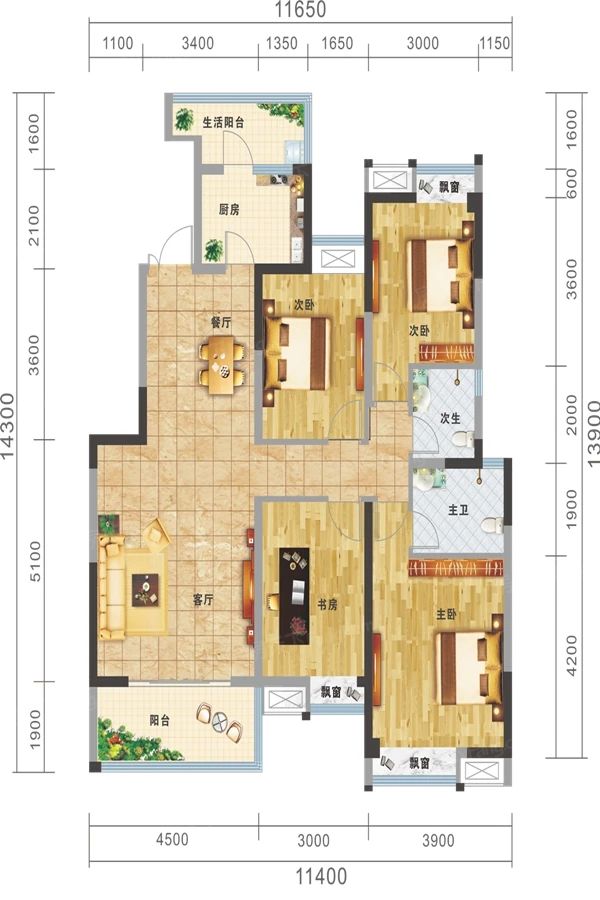 户型图3/3