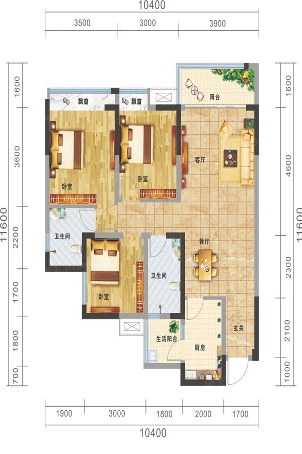 户型图3/3